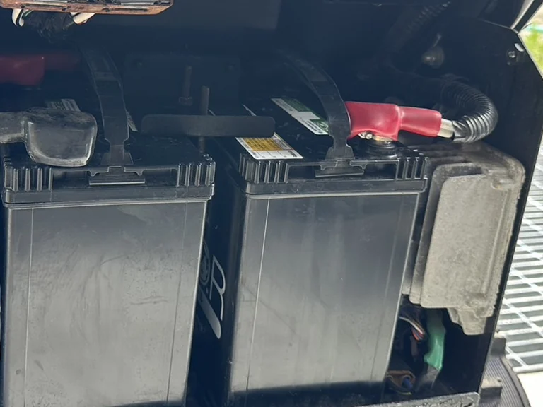 車両に搭載されたバッテリー